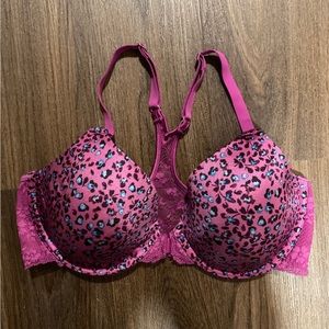 Maidenform® One Fab Fit® Full Coverage Lace Racerback Bra 07112 Floral 34D